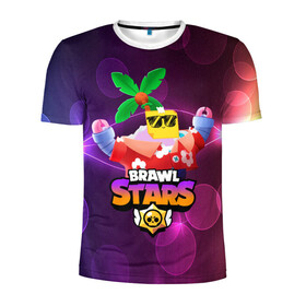 Мужская футболка 3D спортивная с принтом BRAWL STARS SPROUT / СПРАУТ в Ухте, 100% полиэстер с улучшенными характеристиками | приталенный силуэт, круглая горловина, широкие плечи, сужается к линии бедра | bibi | brawl stars | coach mike | crow | gale | leon | leon shark | max | mecha crow | mortis | mr.p | nani | phoenix | sally leon | sandy | spike | sprout | tara | virus 8 bit | werewolf | ворон | оборотень