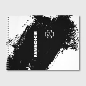 Альбом для рисования с принтом RAMMSTEIN РАМШТАЙН в Ухте, 100% бумага
 | матовая бумага, плотность 200 мг. | Тематика изображения на принте: lindemann | lm | rammstein | rock | кристиан лоренц | линдеманн | лм | музыка | рамштайн | рок | тилль линдеманн