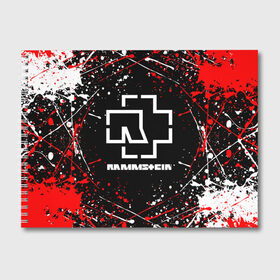 Альбом для рисования с принтом RAMMSTEIN РАМШТАЙН в Ухте, 100% бумага
 | матовая бумага, плотность 200 мг. | Тематика изображения на принте: lindemann | lm | rammstein | rock | кристиан лоренц | линдеманн | лм | музыка | рамштайн | рок | тилль линдеманн
