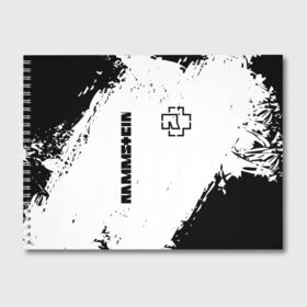 Альбом для рисования с принтом RAMMSTEIN РАМШТАЙН в Ухте, 100% бумага
 | матовая бумага, плотность 200 мг. | Тематика изображения на принте: lindemann | lm | rammstein | rock | кристиан лоренц | линдеманн | лм | музыка | рамштайн | рок | тилль линдеманн