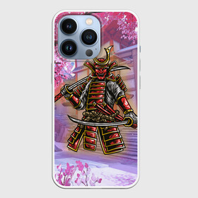 Чехол для iPhone 13 Pro с принтом САМУРАЙ | SAMURAI (Z) в Ухте,  |  | Тематика изображения на принте: samurai | буке | воин | вояк | мононофу | мститель | мушя | ниндзя | сабурай | самурай | слуга | солдат | цувамоно