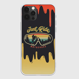 Чехол для iPhone 12 Pro Max Just Ride MOTOCROSS (Z): в Ухте, Силикон |  | 2020 | auto | bike | moto | motorcycle | sport | авто | автомобиль | автомобильные | байк | бренд | марка | машины | мото | мотоциклы | спорт