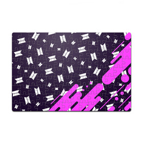 Пазл магнитный 126 элементов BTS / БТС: в Ухте, полимерный материал с магнитным слоем | 126 деталей, размер изделия —  180*270 мм | army | bts | jimin | jin | jungkook | k pop | kpop | music | pop | rm | suga | альбом | армия | бтс | ви | группа | джей | джонгук | иеы | к поп | кавай | корея | кпоп | музыка | поп | сюга | хоуп | чимин | чин | шуга