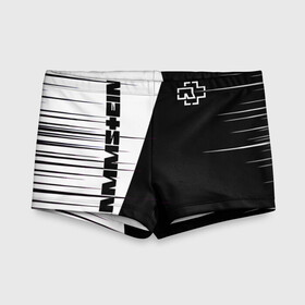 Детские купальные плавки 3D с принтом RAMMSTEIN в Ухте, Полиэстер 85%, Спандекс 15% | Слитный крой, подклад по переду изделия, узкие бретели | rammstein | группа | музыкальная | рамштайн | рок