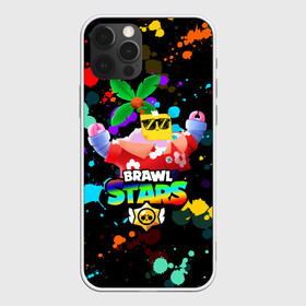 Чехол для iPhone 12 Pro SPROUT PALMEN | СПРАУТ ТРОПИКИ: в Ухте, силикон | область печати: задняя сторона чехла, без боковых панелей | bibi | brawl stars | coach mike | crow | evil gene | gale | gene | leon | leon shark | max | mecha crow | mortis | mr.p | nani | phoenix | sally leon | sandy | spike | sprout | tara | virus 8 bit | werewolf | ворон | джин | оборотень