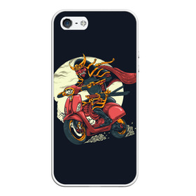 Чехол для iPhone 5/5S матовый с принтом Samurai Biker (Z) в Ухте, Силикон | Область печати: задняя сторона чехла, без боковых панелей | Тематика изображения на принте: 2020 | auto | bike | moto | motorcycle | samurai | sport | авто | автомобиль | автомобильные | байк | бренд | буке | воин | вояк | марка | машины | мононофу | мото | мотоциклы | мститель | мушя | ниндзя | сабурай | самурай | слуга