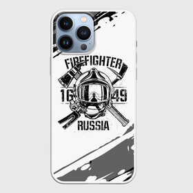 Чехол для iPhone 13 Pro Max с принтом FIREFIGHTER 1649 RUSSIA в Ухте,  |  | 112 | 27 декабря | firefighter | багор | белая | герб | гкчс | знак | лого | логотип | маска | мчс | мчсник | пожарная охрана | пожарник | пожарный | пч | россии | рф | серая | символ | служба | состаренная