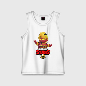 Детская майка хлопок с принтом Brawl stars evil gene. в Ухте,  |  | bibi | brawl stars | coach mike | evil gene | leon | leon shark | mecha crow | mr.p | sally leon | sandy | sprout | unicorn | virus 8 bit | биби | бравл старс | вирус 8 бит | леон | оборотень | спроут | сэли леон