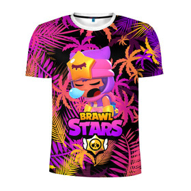 Мужская футболка 3D спортивная с принтом BRAWL STARS SANDY | СЭНДИ в Ухте, 100% полиэстер с улучшенными характеристиками | приталенный силуэт, круглая горловина, широкие плечи, сужается к линии бедра | bibi | brawl stars | coach mike | crow | evil gene | gale | gene | leon | leon shark | max | mecha crow | mortis | mr.p | nani | phoenix | sally leon | sandy | spike | sprout | surge | tara | virus 8 bit | werewolf | волна | ворон | джин | л