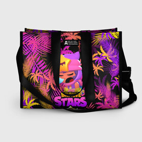 Сумка-шоппер 3D BRAWL STARS SANDY | СЭНДИ: в Ухте, 100% полиэстер | застегивается на металлическую кнопку; внутренний карман застегивается на молнию. Стенки укреплены специальным мягким материалом, чтобы защитить содержимое от несильных ударов
 | bibi | brawl stars | coach mike | crow | evil gene | gale | gene | leon | leon shark | max | mecha crow | mortis | mr.p | nani | phoenix | sally leon | sandy | spike | sprout | surge | tara | virus 8 bit | werewolf | волна | ворон | джин | л