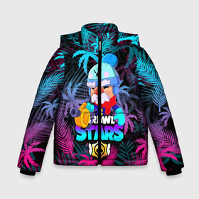 Зимняя куртка для мальчиков 3D BRAWL STARS GALE ГЕЙЛ: в Ухте, ткань верха — 100% полиэстер; подклад — 100% полиэстер, утеплитель — 100% полиэстер | длина ниже бедра, удлиненная спинка, воротник стойка и отстегивающийся капюшон. Есть боковые карманы с листочкой на кнопках, утяжки по низу изделия и внутренний карман на молнии. 
Предусмотрены светоотражающий принт на спинке, радужный светоотражающий элемент на пуллере молнии и на резинке для утяжки | brawl stars | crow | gale | leon | leon shark | max | mr.p | palmen | rainbow | sally leon | shark | sprout | tara | tropical sprout | virus 8 bit | werewolf leon | акула | берли | бравл старс | ворон | макс | оборотень | пальмы | радуга |