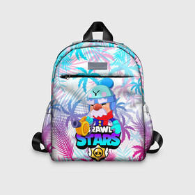 Детский рюкзак 3D с принтом BRAWL STARS GALE | ГЕЙЛ в Ухте, 100% полиэстер | лямки с регулируемой длиной, сверху петелька, чтобы рюкзак можно было повесить на вешалку. Основное отделение закрывается на молнию, как и внешний карман. Внутри дополнительный карман. По бокам два дополнительных кармашка | brawl stars | crow | gale | leon | leon shark | max | mr.p | palmen | rainbow | sally leon | shark | sprout | tara | tropical sprout | virus 8 bit | werewolf leon | акула | берли | бравл старс | ворон | макс | оборотень | пальмы | радуга |