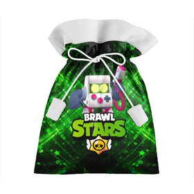 Подарочный 3D мешок с принтом virus 8 bit brawl stars 8 бит в Ухте, 100% полиэстер | Размер: 29*39 см | Тематика изображения на принте: 8 | 8 bit | 8 бит | 8бит | brawl | brawl stars | brawlstars | brawl_stars | jessie | бравл | бравлстарс