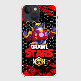 Чехол для iPhone 13 mini с принтом BRAWL STARS SURGE. в Ухте,  |  | brawl stars | crow | gale | leon | leon shark | max | nani | sally leon | shark | sprout | surge | tara | virus 8 bit | werewolf leon | акула | берли | бравл старс | ворон | макс | нани | оборотень