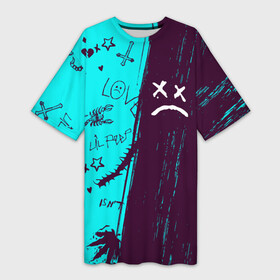 Платье-футболка 3D LIL PEEP   ЛИЛ ПИП: в Ухте,  |  | beautiful | daddy | heart | life | lil | lilpeep | music | peep | rap | rapper | rip | tattoo | лил | лилпип | литл | лого | музыка | папочка | пип | рип | рожица | рэп | рэпер | рэперы | сердечко | сердце | символ | тату | татуировки