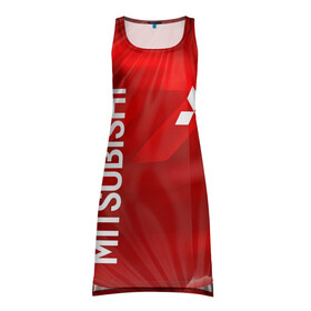 Платье-майка 3D MITSUBISHI.: в Ухте, 100% полиэстер | полуприлегающий силуэт, широкие бретели, круглый вырез горловины, удлиненный подол сзади. | abstract | auto | brand | car | geometry | mitsubishi | sport | texture | абстракция | авто | автомобильные | бренд | геометрия | классика | машины | мицубиси | модные | спорт | стиль | текстура