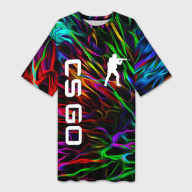 Платье-футболка 3D CS GO   КС ГО: в Ухте,  |  | astralis | awp | counter strike | cs go | cs go global offensive | cs:go | faze clan | hyper beast | team liquid | астралис | кс го | тим ликвид | фейз клан | хайпер бист