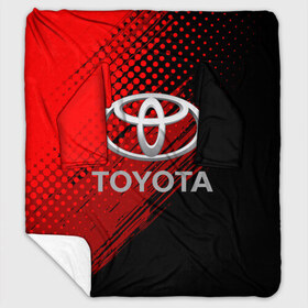 Плед с рукавами с принтом TOYOTA в Ухте, 100% полиэстер | Закругленные углы, все края обработаны. Ткань не мнется и не растягивается. Размер 170*145 | 2020 | auto | sport | toyota | авто | автомобиль | автомобильные | бренд | марка | машины | спорт | тойота