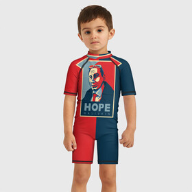 Детский купальный костюм 3D с принтом Виталий Наливкин в Ухте, Полиэстер 85%, Спандекс 15% | застежка на молнии на спине | hope | интернет | мем | мемы | наливкин | пародия | прикол | приморье | сарказм | твиттер | уссурийск | чиновник | юмор