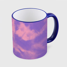 Кружка с полной запечаткой с принтом Фиолетовый ТАЙ ДАЙ в Ухте, керамика | ёмкость 330 мл | Тематика изображения на принте: summer | tie dye | акварель | лето | разноцветная | тай дай | тайдай | фиолетовый тай дай | яркая