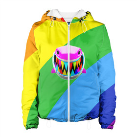 Женская куртка 3D с принтом 6ix9ine в Ухте, ткань верха — 100% полиэстер, подклад — флис | прямой крой, подол и капюшон оформлены резинкой с фиксаторами, два кармана без застежек по бокам, один большой потайной карман на груди. Карман на груди застегивается на липучку | 6ix9ine | 6ix9ine gooba | bebe | gooba | gooba 6ix9ine | hip hop | music video | new york | nicki minaj | rap | tekashi | tekashi 6ix9ine gooba | world star | world star hip hop | worldstar | wshh