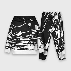 Детский костюм 3D (с толстовкой) с принтом Liverpool F.C. в Ухте,  |  | anfield | champions league | doelpunt | espn | league | lfc | liverpool fc | madrid | melwood | mo salah | premier | voetbal | ziggo | британский | клуб | ливерпуль | футбольный