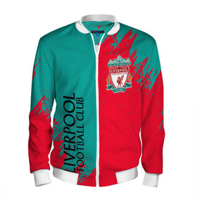 Мужской бомбер 3D LIVERPOOL.: в Ухте, 100% полиэстер | застегивается на молнию, по бокам два кармана без застежек, по низу бомбера и на воротнике - эластичная резинка | lfc | liverpool | sport | ynwa | ливерпуль | лфк | спорт