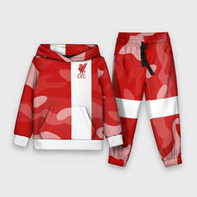 Детский костюм 3D (с толстовкой) с принтом Liverpool F.C. в Ухте,  |  | anfield | champions league | doelpunt | espn | league | lfc | liverpool fc | madrid | melwood | mo salah | premier | voetbal | ziggo | британский | клуб | ливерпуль | футбольный