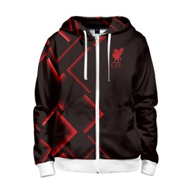 Детская толстовка 3D на молнии с принтом Liverpool F.C. в Ухте, 100% полиэстер |  манжеты и пояс оформлены широкой мягкой резинкой, двухслойный капюшон со шнурком для регулировки, спереди карманы и застежка-молния
 | anfield | champions league | doelpunt | espn | league | lfc | liverpool fc | madrid | melwood | mo salah | premier | voetbal | ziggo | британский | клуб | ливерпуль | футбольный