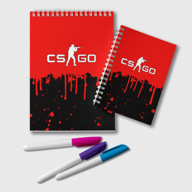 Блокнот с принтом COUNTER STRIKE в Ухте, 100% бумага | 48 листов, плотность листов — 60 г/м2, плотность картонной обложки — 250 г/м2. Листы скреплены удобной пружинной спиралью. Цвет линий — светло-серый
 | counter strike | cs go | global offensive | игра | игры | компьютерные | контер страйк | коунтер страйк | кс го | цс го