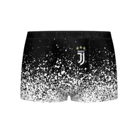 Мужские трусы 3D с принтом JUVENTUS. в Ухте, 50% хлопок, 50% полиэстер | классическая посадка, на поясе мягкая тканевая резинка | fc | football | football club | juventus | sport | итальянский профессиональный футбольный клуб | клуб италии | спорт | уефа | униформа | фирменные цвета | фк | футбол | футбольный клуб | ювентус