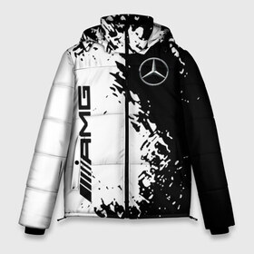 Мужская зимняя куртка 3D с принтом MERCEDES в Ухте, верх — 100% полиэстер; подкладка — 100% полиэстер; утеплитель — 100% полиэстер | длина ниже бедра, свободный силуэт Оверсайз. Есть воротник-стойка, отстегивающийся капюшон и ветрозащитная планка. 

Боковые карманы с листочкой на кнопках и внутренний карман на молнии. | 2020 | amg | auto | mercedes | sport | авто | автомобиль | автомобильные | амг | бренд | марка | машины | мерседес | спорт
