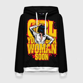 Женская толстовка 3D с принтом Криминальное чтиво в Ухте, 100% полиэстер  | двухслойный капюшон со шнурком для регулировки, мягкие манжеты на рукавах и по низу толстовки, спереди карман-кенгуру с мягким внутренним слоем. | dance | film | films | move | neon | pulp fiction | бандит | бандиты | боевик | брюс уиллис | квентин тарантино | криминал | криминальное чтиво | неон | сэмюэл л джексон | танец | танцы | ума турман | фильм | фильмы