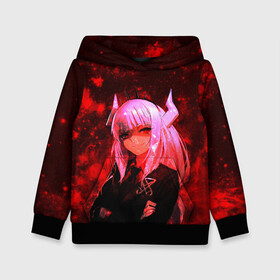 Детская толстовка 3D с принтом HELLTAKER в Ухте, 100% полиэстер | двухслойный капюшон со шнурком для регулировки, мягкие манжеты на рукавах и по низу толстовки, спереди карман-кенгуру с мягким внутренним слоем | Тематика изображения на принте: anime | azazel | hell | helltaker | justice | lucifer | malina | modeus | pandemonica | zdrada | ад | аниме | демон | демонесса | здрада | люцифер | малина | модеус | пандемоника | правосудие | хеллтейкер | хэлтейкер | цербер