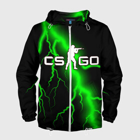 Мужская ветровка 3D с принтом COUNTER STRIKE в Ухте, 100% полиэстер | подол и капюшон оформлены резинкой с фиксаторами, два кармана без застежек по бокам, один потайной карман на груди | counter strike | cs go | global offensive | игра | игры | компьютерные | контер страйк | коунтер страйк | кс го | молния | цс го