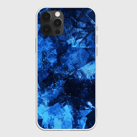 Чехол для iPhone 12 Pro Max с принтом Blue Abstraction в Ухте, Силикон |  | abstraction | blue | geometry | stripes | texture | абстракция | геометрия | осколки | синий | стекло | текстура | узоры