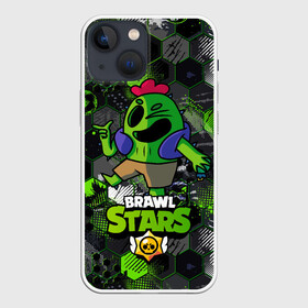 Чехол для iPhone 13 mini с принтом Спайк brawl stars Spike в Ухте,  |  | brawl | brawl stars | brawlstars | brawl_stars | jessie | spike | бравл | бравлстарс | спайк
