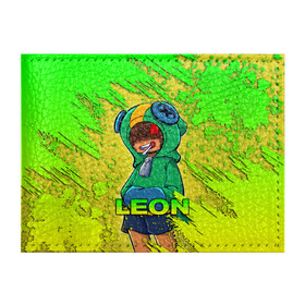 Обложка для студенческого билета с принтом BRAWL STARS LEON в Ухте, натуральная кожа | Размер: 11*8 см; Печать на всей внешней стороне | bibi | brawl | brawl stars | crow | leon | stars | бравл | бравл старс | браво старс | игра | компьютерная | кров | леон | онлайн | старс