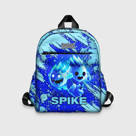 Детский рюкзак 3D с принтом BRAWL STARS SPIKE в Ухте, 100% полиэстер | лямки с регулируемой длиной, сверху петелька, чтобы рюкзак можно было повесить на вешалку. Основное отделение закрывается на молнию, как и внешний карман. Внутри дополнительный карман. По бокам два дополнительных кармашка | bibi | brawl | brawl stars | crow | leon | stars | бравл | бравл старс | браво старс | игра | компьютерная | кров | леон | онлайн | старс