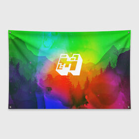 Флаг-баннер Minecraft Logo(S): в Ухте, 100% полиэстер | размер 67 х 109 см, плотность ткани — 95 г/м2; по краям флага есть четыре люверса для крепления | craft | creeper | dungeon | dungeons | earth | game | logo | mine | minecraft | minecraft dungeons | mobile | online | дунгеонс | земля | зомби | игра | крипер | лого | майкрафт | майнкрафт | онлайн | подземелье