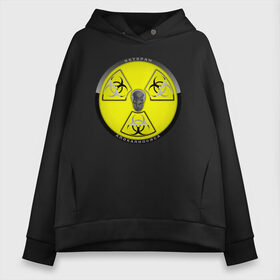 Женское худи Oversize хлопок с принтом Ветеран Апокалипсиса (надпись на спине) в Ухте, френч-терри — 70% хлопок, 30% полиэстер. Мягкий теплый начес внутри —100% хлопок | боковые карманы, эластичные манжеты и нижняя кромка, капюшон на магнитной кнопке | biohazard | апокалипсис | биохазард | дефолт | катастрофа | ковид | конец света | коронавирус | кризис | миллениум | пандемия | постапокалипсис | радиация | радиоактивно | распад ссср | символ