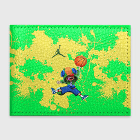 Обложка для студенческого билета с принтом Brawl STARS (Jordan) в Ухте, натуральная кожа | Размер: 11*8 см; Печать на всей внешней стороне | air jordan | brawl | leon | moba | stars | supercell | баскетбол | игра | коллаборация | коллаж | паттерн