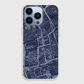 Чехол для iPhone 13 Pro с принтом генплан города в Ухте,  |  | Тематика изображения на принте: architecture | general plan 
architect | архитектор | архитектура | генплан | знание