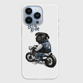 Чехол для iPhone 13 Pro с принтом Pug Rider | Байкер Мопс (Z) в Ухте,  |  | dog | doggie | doggy | mops | pug | декоративная собака | друг человека | другу | кинолог | лабрадор | малые молоссоиды | мопс | мопсик | мохнатый | пес | пёсель | пёсик | подарок | подруге | собака | собакен | собаки