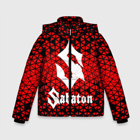 Зимняя куртка для мальчиков 3D с принтом Sabaton в Ухте, ткань верха — 100% полиэстер; подклад — 100% полиэстер, утеплитель — 100% полиэстер | длина ниже бедра, удлиненная спинка, воротник стойка и отстегивающийся капюшон. Есть боковые карманы с листочкой на кнопках, утяжки по низу изделия и внутренний карман на молнии. 

Предусмотрены светоотражающий принт на спинке, радужный светоотражающий элемент на пуллере молнии и на резинке для утяжки | battle metal | sabaton | военная тематика | военные песни | война | история войны | классика | музыка | патриотизм | рок | рок группа | сабатон | солдаты | шведская хэви пауэр метал группа
