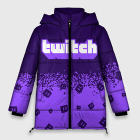 Женская зимняя куртка 3D с принтом TWITCH ТВИЧ в Ухте, верх — 100% полиэстер; подкладка — 100% полиэстер; утеплитель — 100% полиэстер | длина ниже бедра, силуэт Оверсайз. Есть воротник-стойка, отстегивающийся капюшон и ветрозащитная планка. 

Боковые карманы с листочкой на кнопках и внутренний карман на молнии | game | games | logo | ndbnx | ndbx | site | stream | streamer | twich | twitch | видео | ецшеср | ецшср | игра | игрок | игроку | игры | лого | логотип | логотипы | сайт | символ | символы | стрим | стример | стримера | стрим