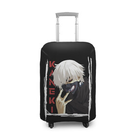 Чехол для чемодана 3D с принтом Kaneki в Ухте, 86% полиэфир, 14% спандекс | двустороннее нанесение принта, прорези для ручек и колес | ghoul | japan | kaneki | ken | tokyo | uta | uto | аниме | антэйку | аогири | арима | гули | гуль | ёма | ёмо | канеки | канэки | катаро | кен | кэн | сасаки | токийский | токио | тоука | ута | уто | хайсе | япония