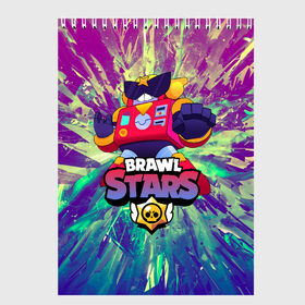 Скетчбук с принтом Surge Brawl Stars в Ухте, 100% бумага
 | 48 листов, плотность листов — 100 г/м2, плотность картонной обложки — 250 г/м2. Листы скреплены сверху удобной пружинной спиралью | bolt | brawl | brawl stars | brawl stars вольт | brawler | leon | robot | surge | volt | бравл | бравл старс | бравл старс вольт | бравлер | вольт | робот бравл старс | сурдж | сюрдж