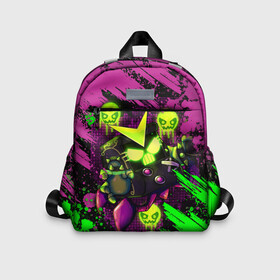 Детский рюкзак 3D с принтом BRAWL STARS 8 BIT в Ухте, 100% полиэстер | лямки с регулируемой длиной, сверху петелька, чтобы рюкзак можно было повесить на вешалку. Основное отделение закрывается на молнию, как и внешний карман. Внутри дополнительный карман. По бокам два дополнительных кармашка | bibi | brawl | brawl stars | crow | leon | stars | бравл | бравл старс | браво старс | игра | компьютерная | кров | леон | онлайн | старс