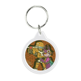 Брелок круглый с принтом Brawl Stars Бо и Беа в Ухте, пластик и полированная сталь | круглая форма, металлическое крепление в виде кольца | bo. bea | brawl | brawl stars | brawl stars leon | brawler | hfdk cnfhc | j | mecha bo | mega beedle bea | tf | бравл | бравл старс | бравл старс  икфцд ыефкы | бравлер | бравлеры | мега муха беа | меха бо | робот бо.